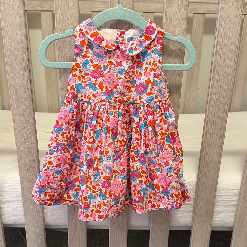 Jacadi Dress with Peter Pan Collar (6 MONTH)